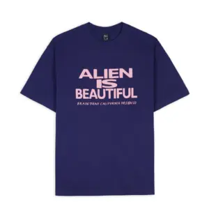 BEAUTIFUL ALIEN T-SHIRT - NAVY