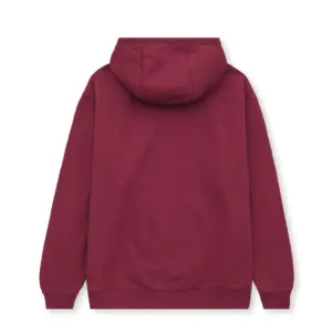 COLLEGIATE ZIP UP HOODIE - MAROON2