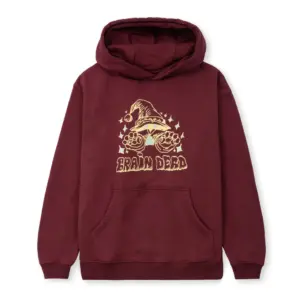 CONSTANTINE THE WIZARD HOODED SWEATSHIRT - MAROON