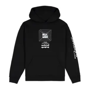 ELECTRONIQUE HOODIE - BLACK