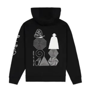 ELECTRONIQUE HOODIE - BLACK