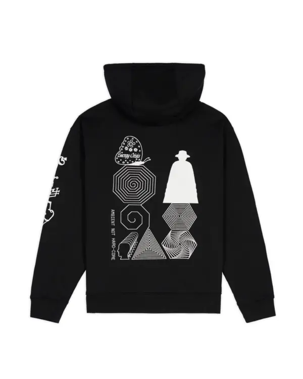 ELECTRONIQUE HOODIE - BLACK