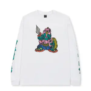 LITTLE BARBARIAN LONG SLEEVE - WHITE