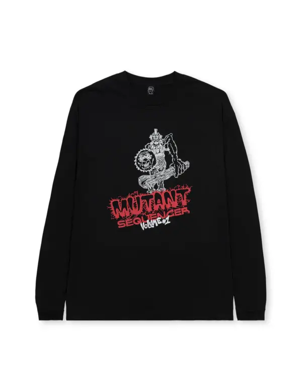 MUTANT MAN LONG SLEEVE - BLACK